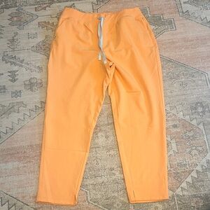 Figs Apricot Drawstring Scrub Pants